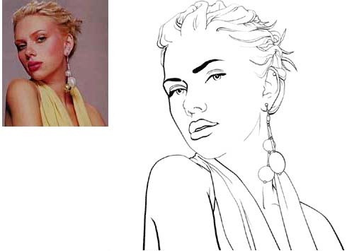 Line Art Tutorial Recommended for Intermediate Level Photoshop Users-