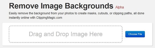 Remove image background in photos