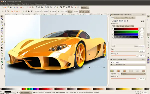 inkscape free image editor