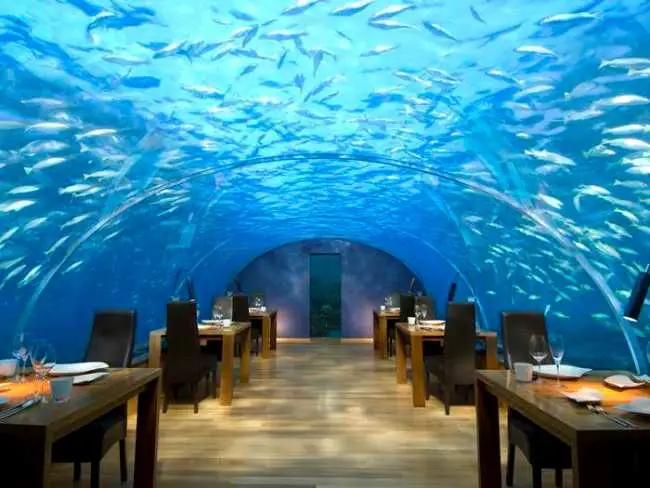 Conrad Hilton undersea hotel Maldives