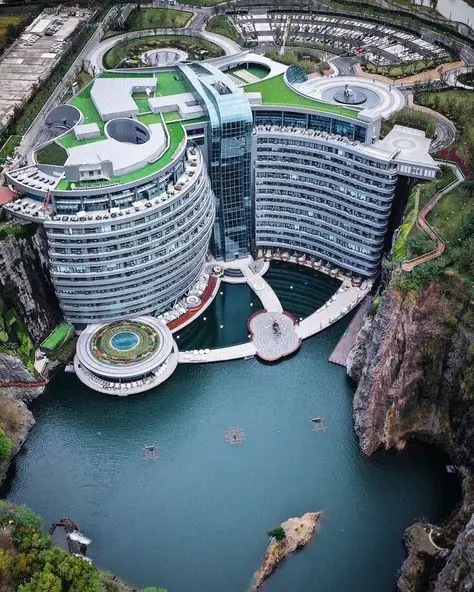 InterContinental Shanghai Wonderland underwater hotel