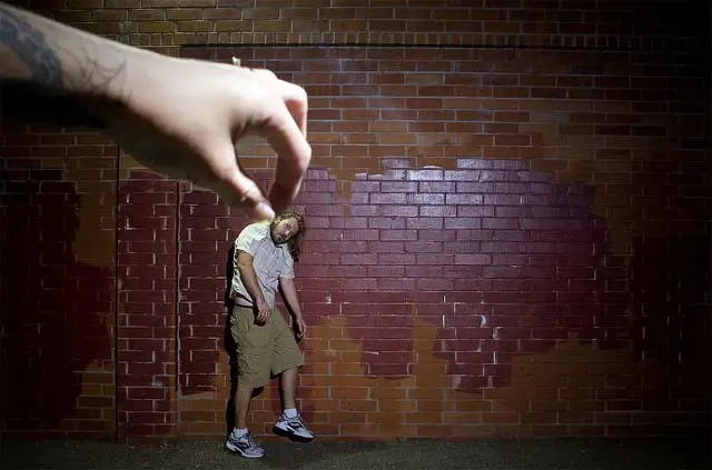 Forced perspective photography idea