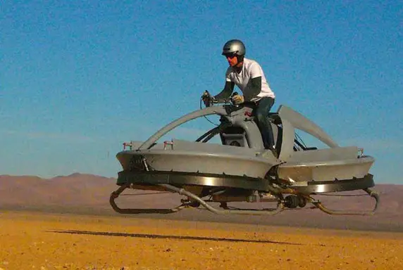 aerofex futuristic hover vehicle