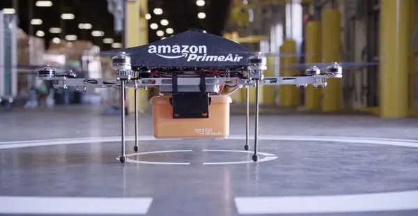 Amazon Prime Air package delivery system