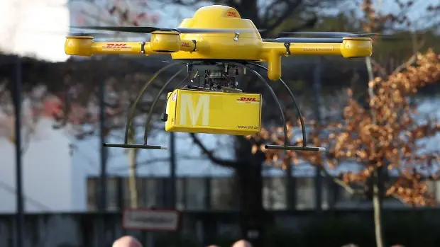 Germany DHL drone delivery testing