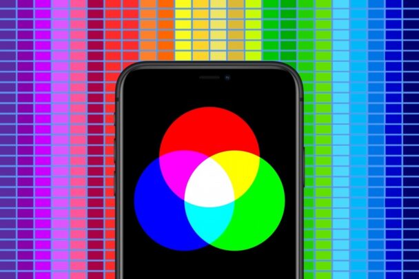 Colors Rainbow Mobile Phone RGB