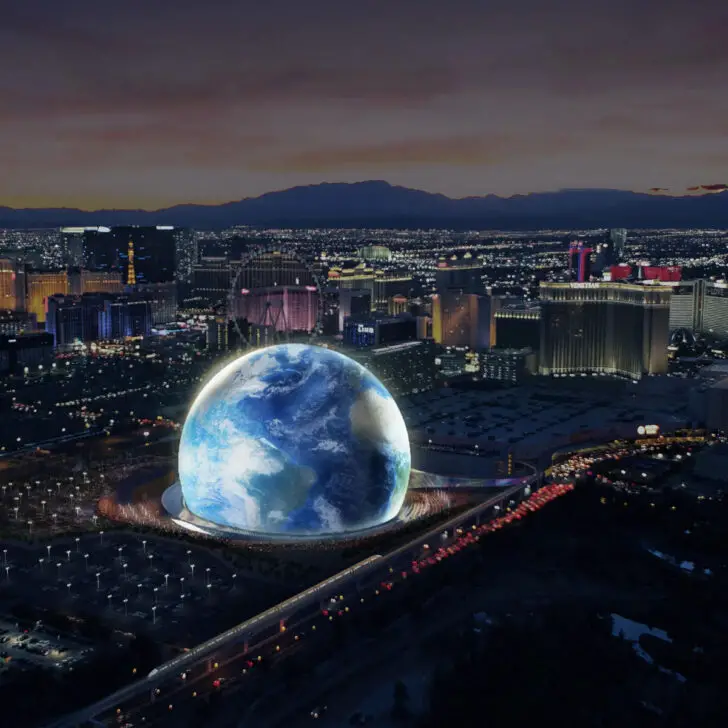 MSG Sphere: Newest Attraction in Las Vegas with Massive LED Display ...