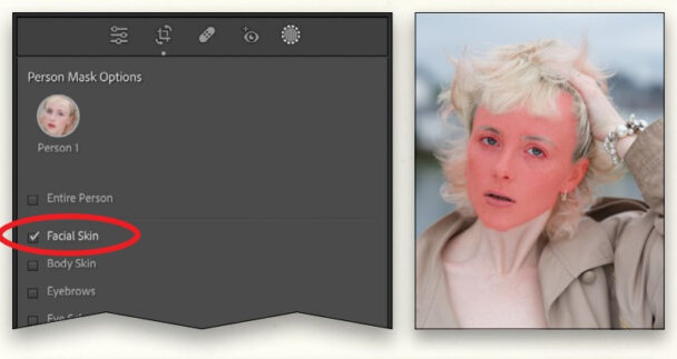syncing face retouch