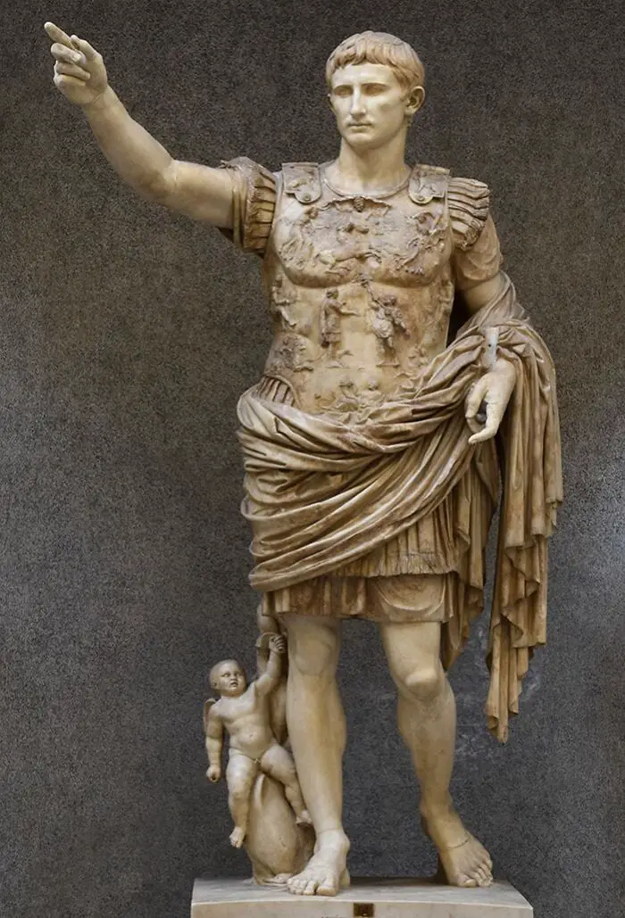 Image Of Augustus Of Prima Porta Statue