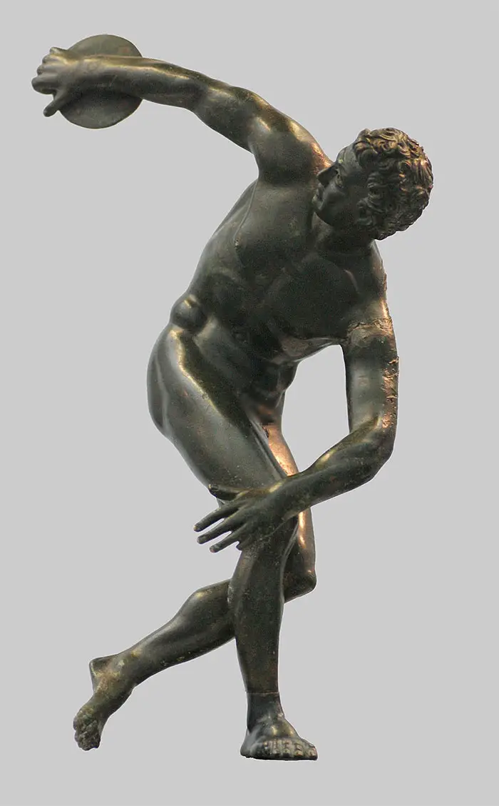 Image Of Discobulus (discus Thrower) Statue