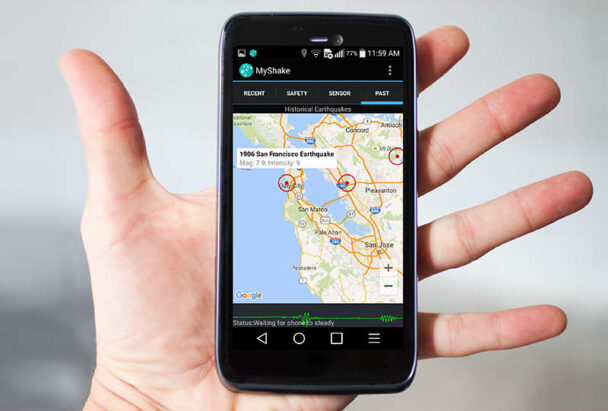 Myshake Earthquake Alert App