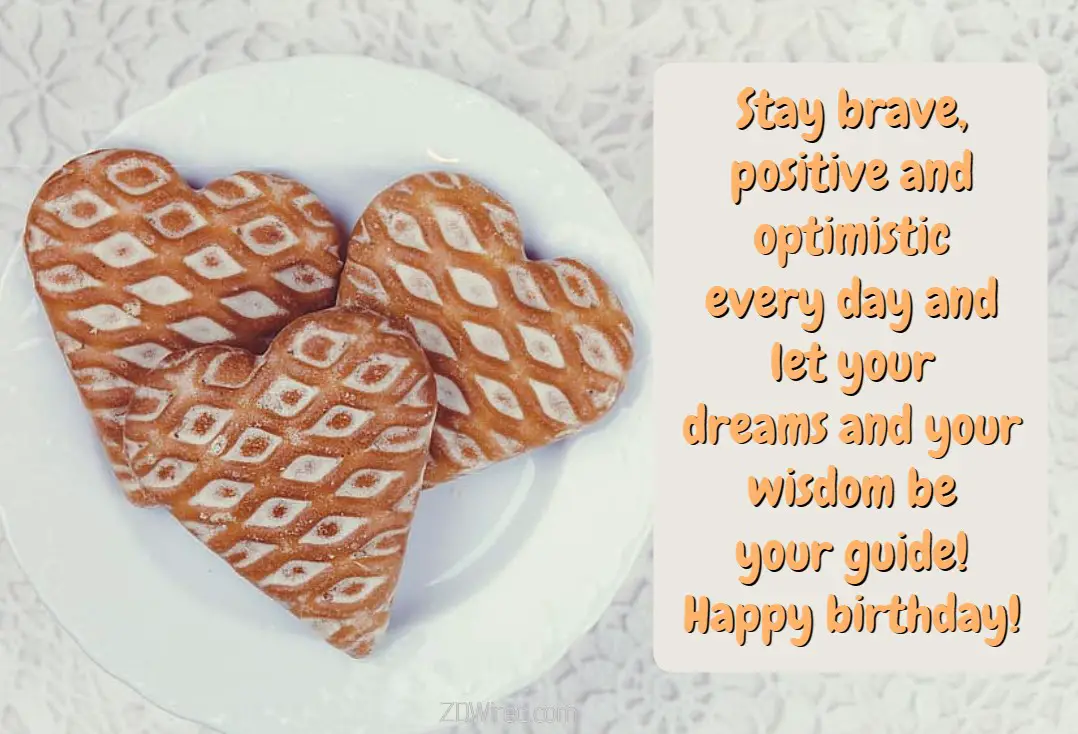 Motivational birthday quotes.