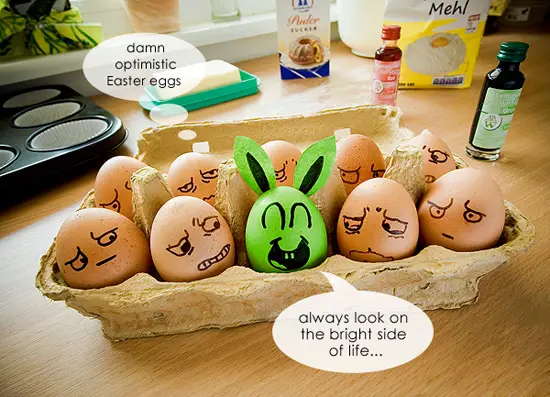 Optimistic easter eggs