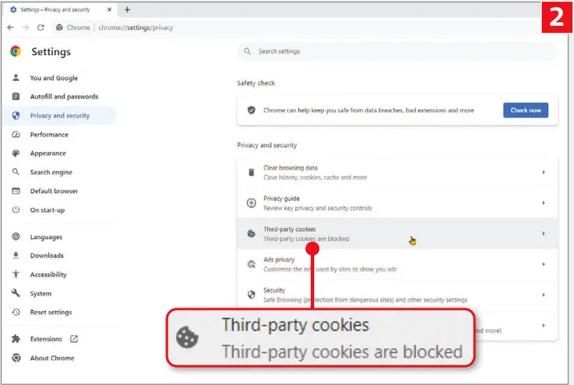 Avoid Captchas By Clearing Third Party Cookies