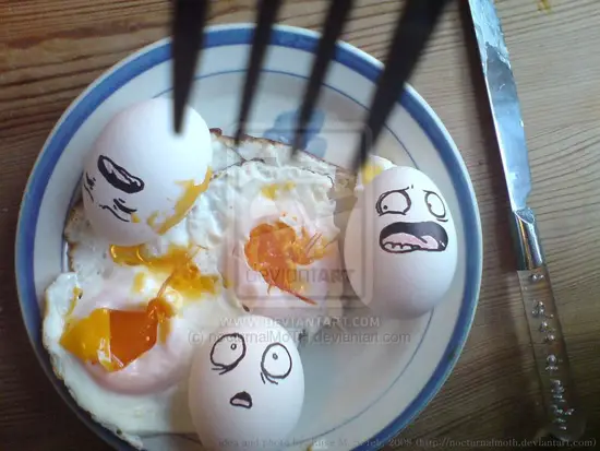 forkifying eggs