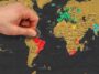 A World Map To Scratch Off The Countries You've Visited
