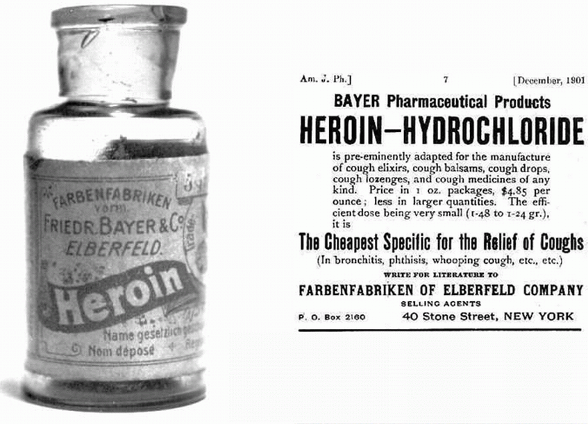 At The Beginning Of The 20th Century, Heroin Was Prescribed To Cure Coughs