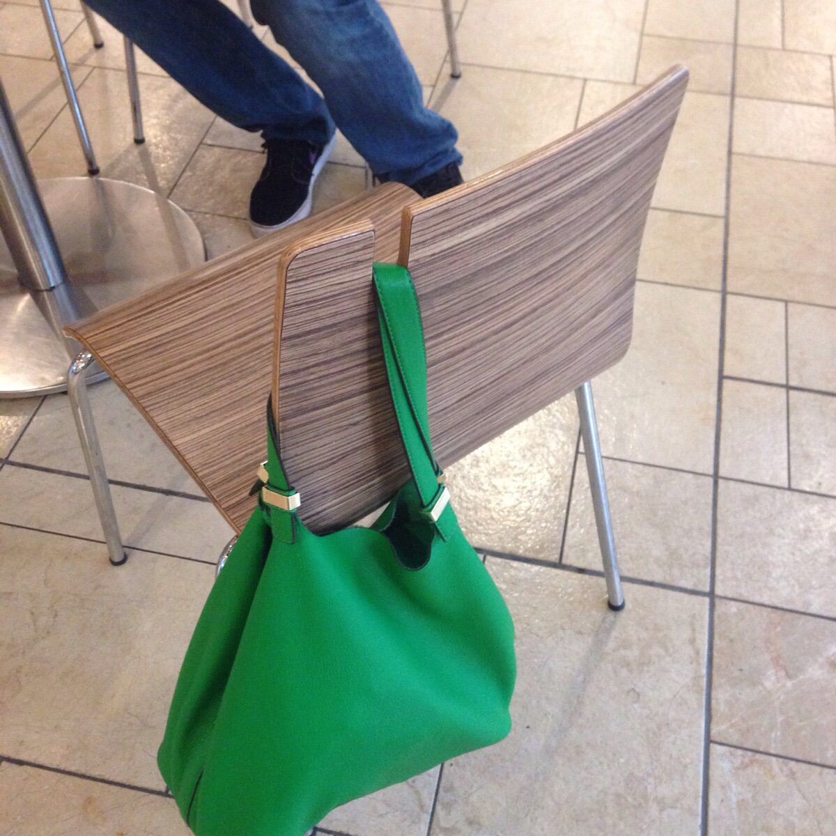 Chair With Slot To Hold Bags