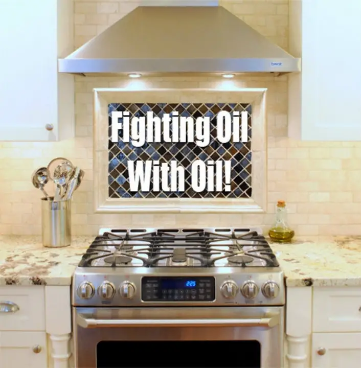Clean Your Stove Grease With Vegetable Oil