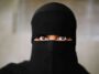 Eyes That Can Talk. A Muslim Woman Wearing A Hijab