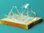 Gather The Pieces Of Glass Together With A Slice Of Bread