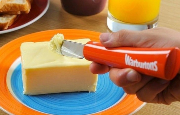 Hot butter melting knife 