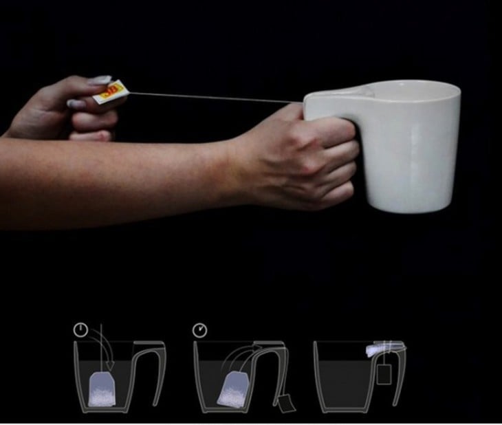Ideal Cup for Squeezing Tea Bags 
