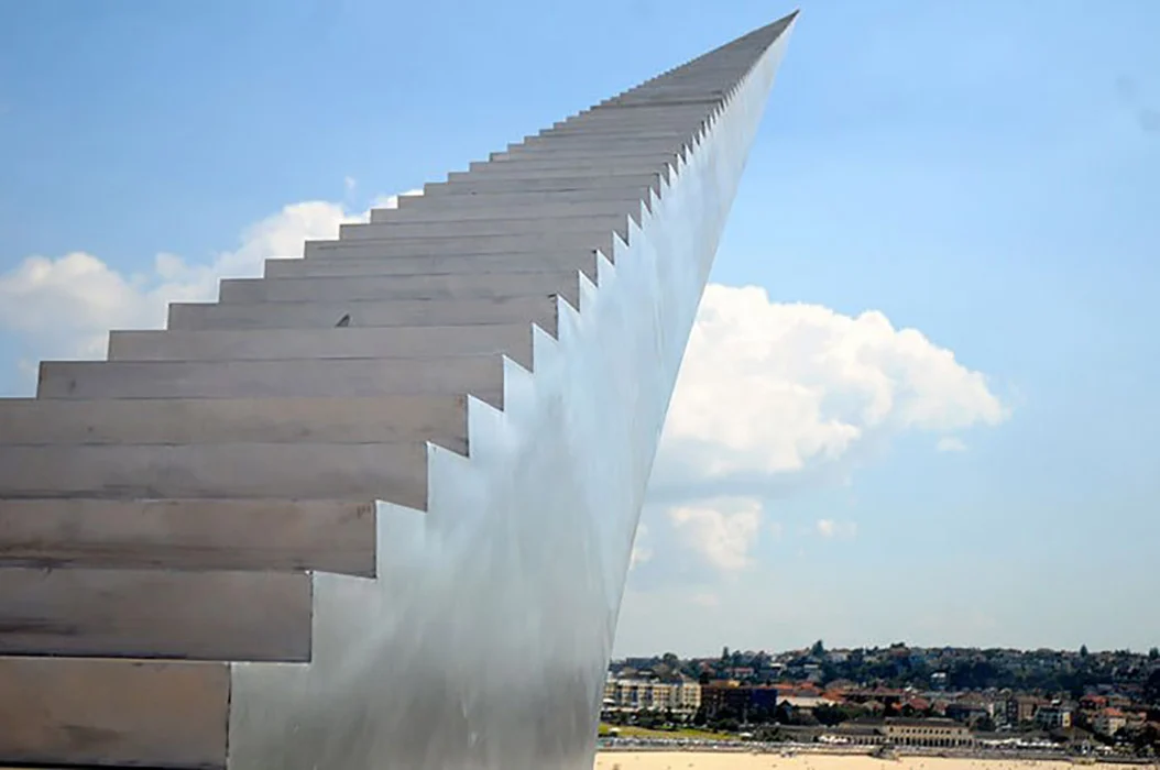 Infinite Stairway To Heaven Gravity Defying Sculpture – David Mccracken