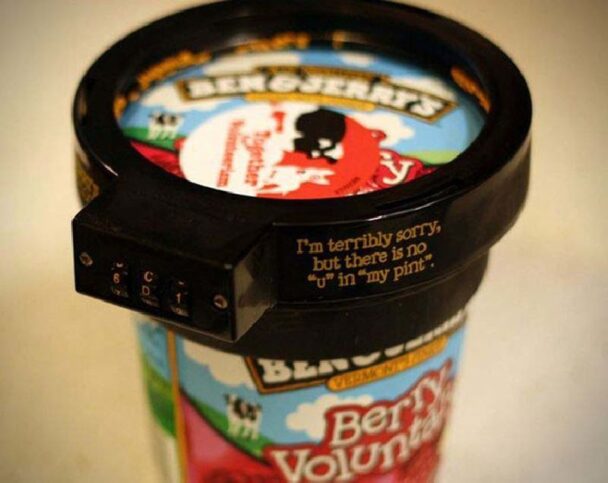 Lock So No One Else Eats Your Delicious Ice Cream