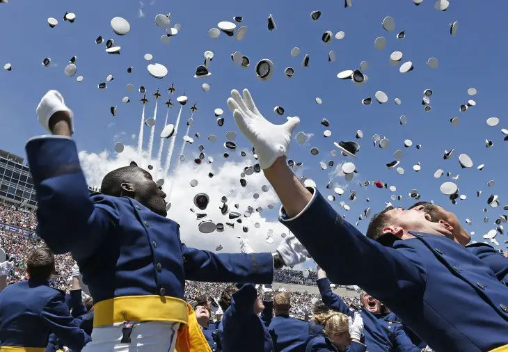 Newly Graduated Marines Celebration