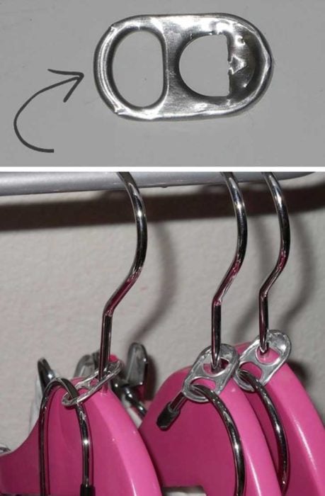Organizing Your Closet - Two Hooks in One