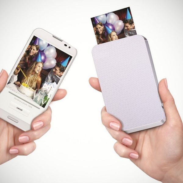 Photo printer on cell phone 