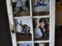 Photographs On An Antique Door