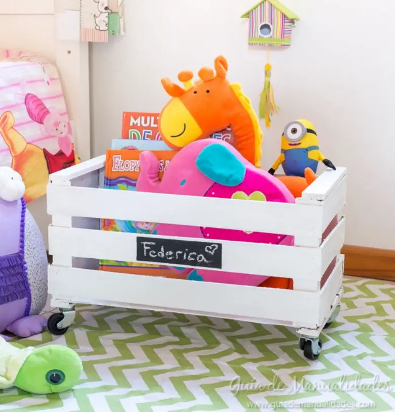 Recycle A Fence And Turn It Into A Toy Box