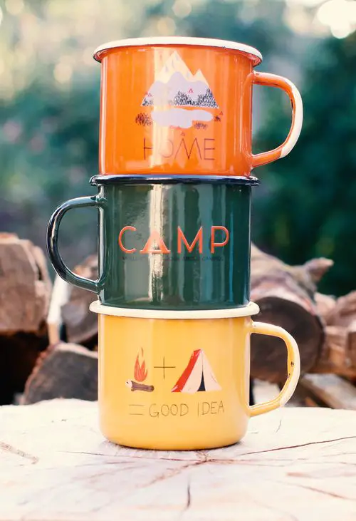 Rustic Camping Mugs