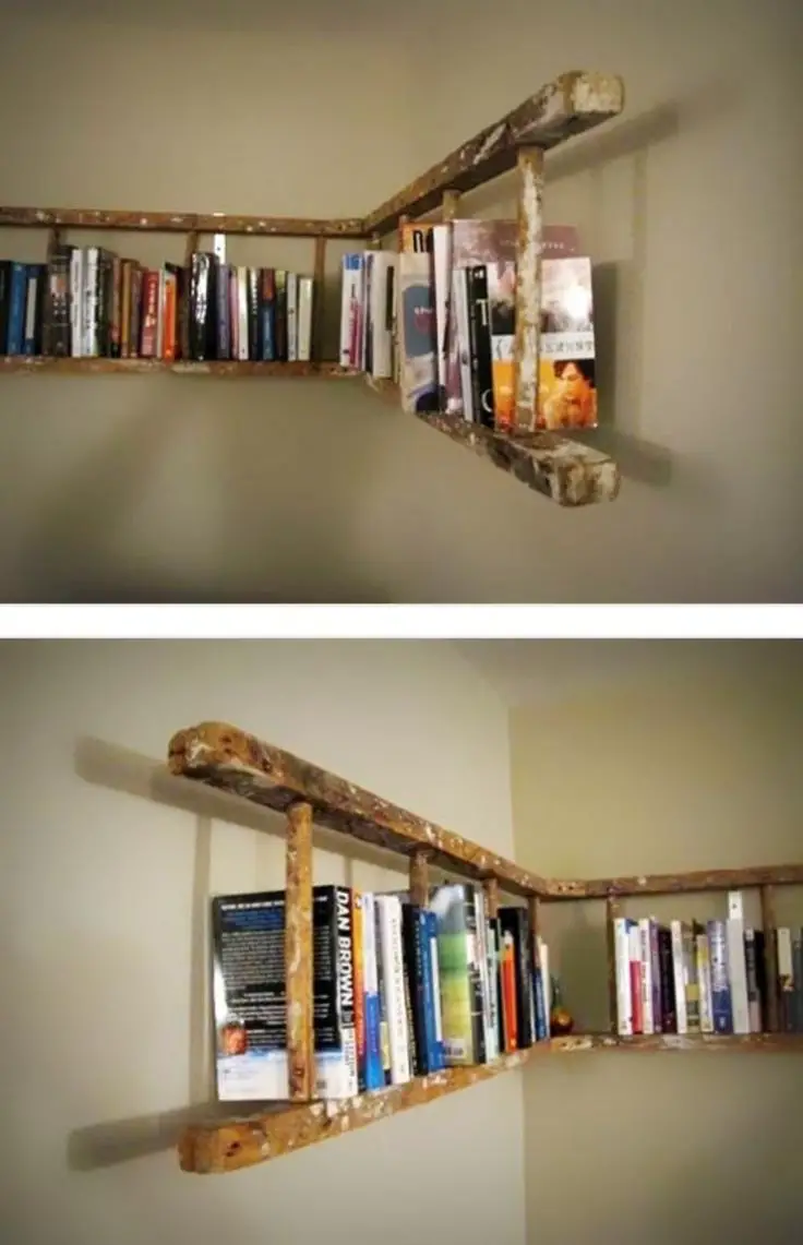 Special places to read quietly - home library idea