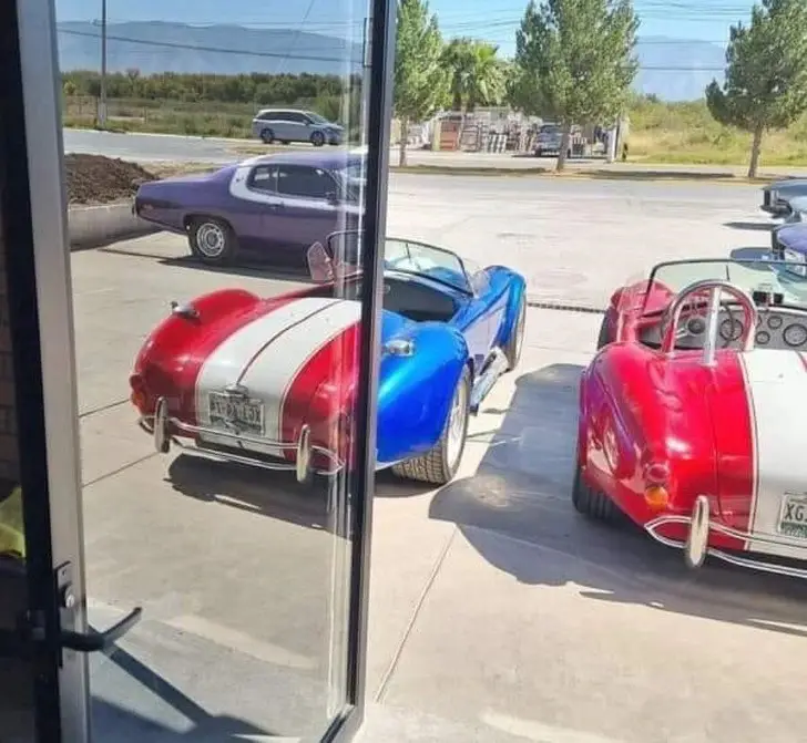 The Reflection Gave The Car New Colors