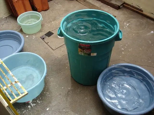 Water buckets