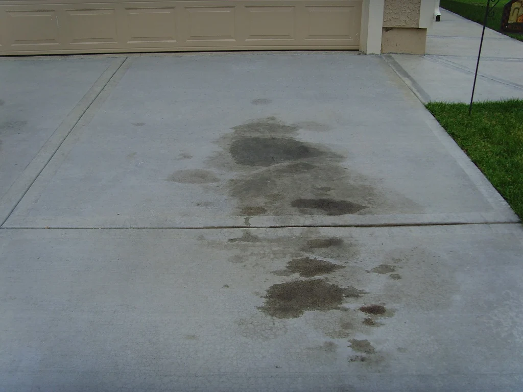 Remove Oil Stains In Your Garage, Using Coca Cola