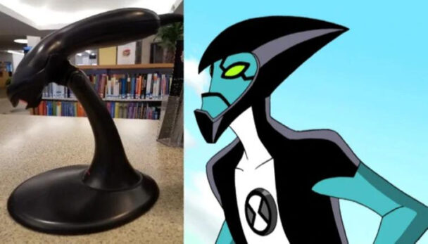 A Scanner That Looks Like Xlr8, Ben 10's Character