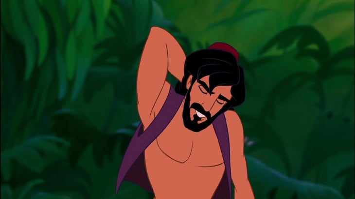 Aladdin with a beard 