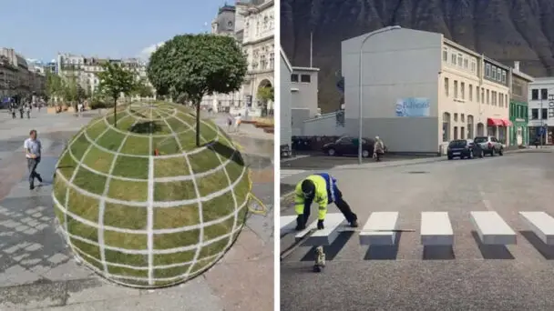 Amazing Optical Illusions Made By Urban Artists