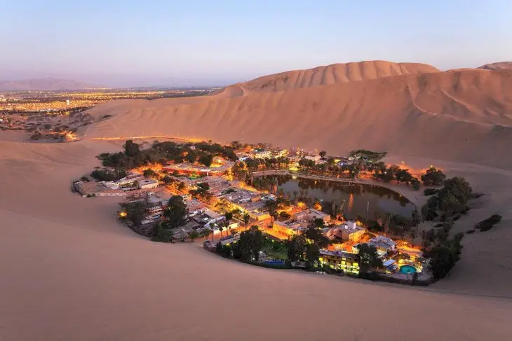 Amazing Places in the middle of desert