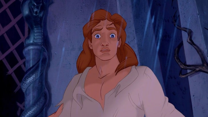 Beast from the movie Beauty and the Beardless Beast 