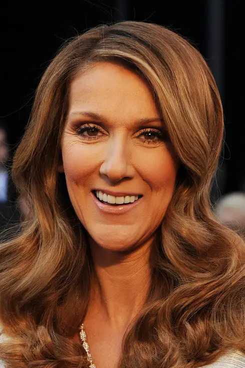 Celine Dion Smile with Groomed Teeth