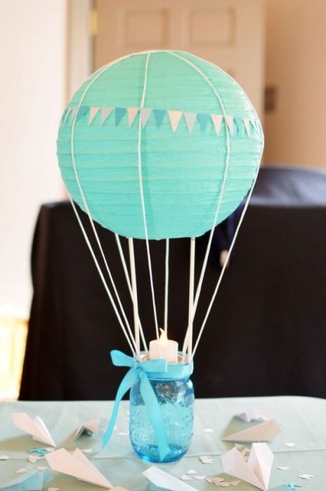 Centerpieces That Look Like Hot Air Balloons