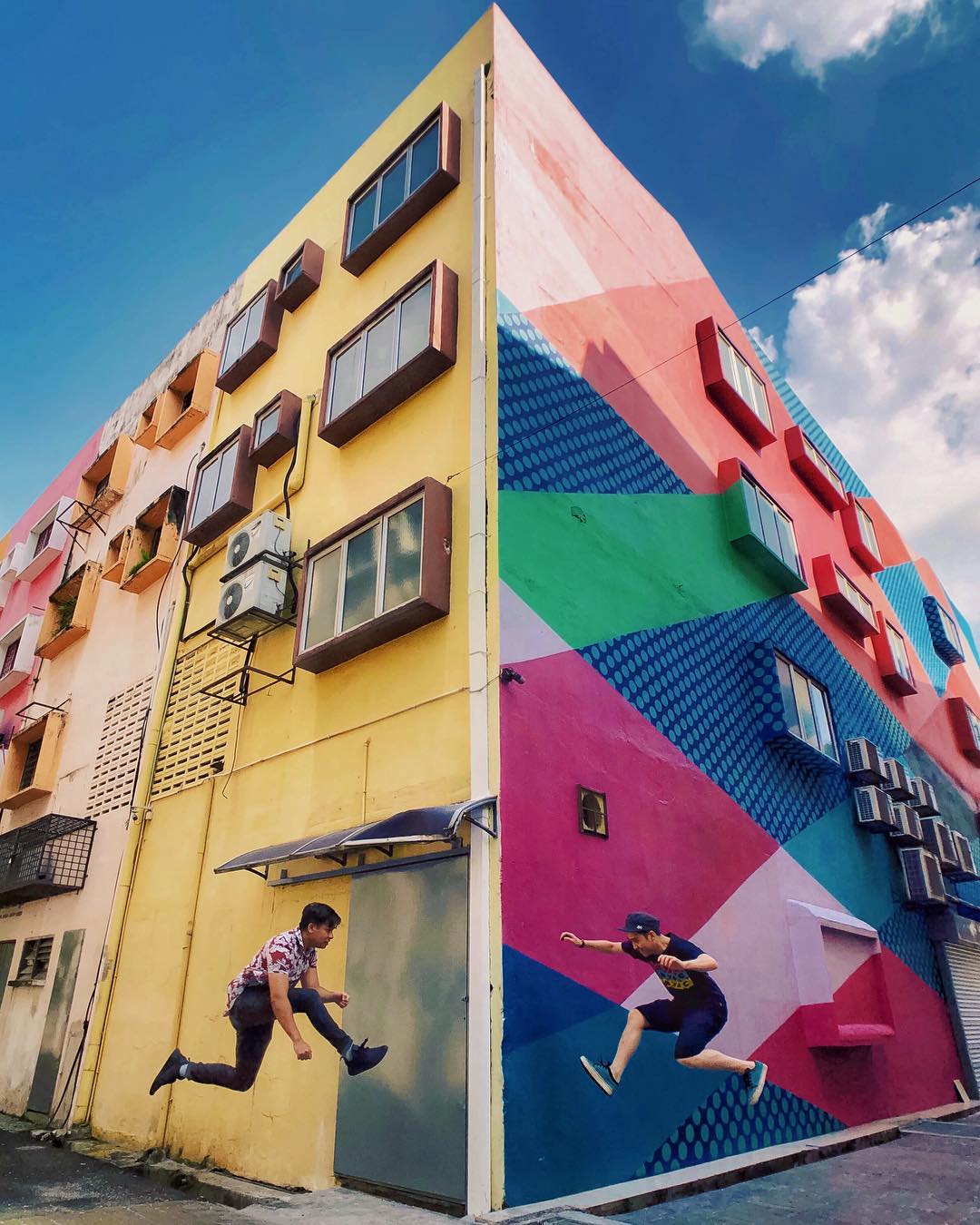 Colorful Building Are Always A Perfect Fit For Photos