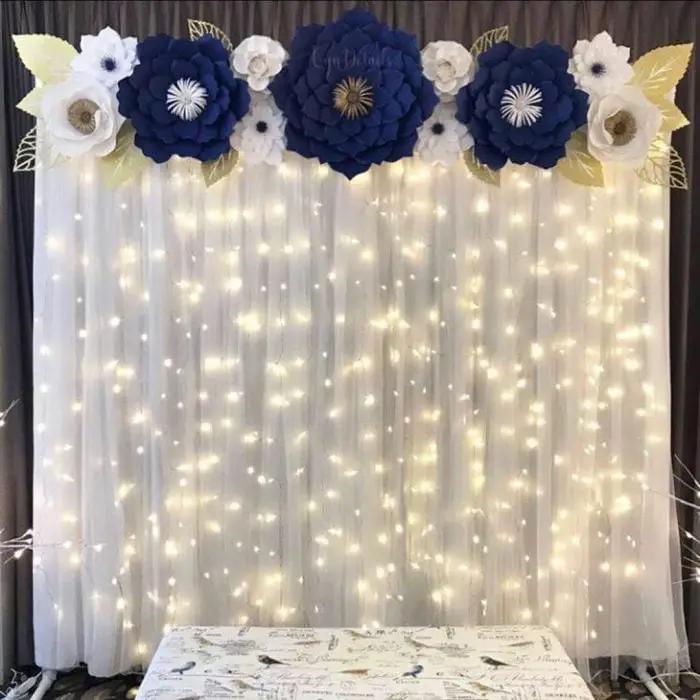Curtain with Led lights for party decoration