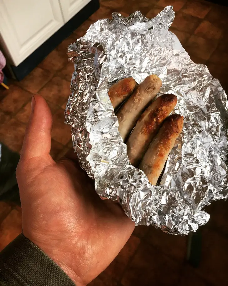 Finger Shaped Sausages That Creates Weird Optical Illusion