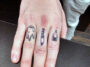 Fingers Tattoo Of Objects